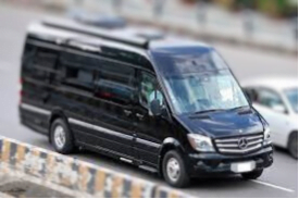 Image: Black Sprinter Van - NYC Black cars luxury ride in New York